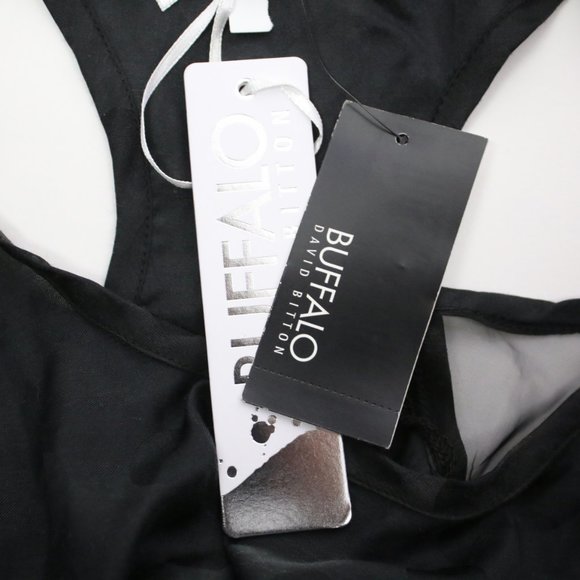 NWT Buffalo David Bitton Womens Medium Dotted Sleeveless Top - Picture 5 of 5